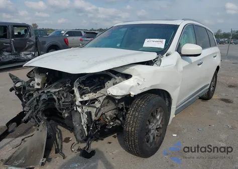 2013 Infiniti Jx35 z USA, uszkodzony, nr VIN 5N1AL0MM5DC348451